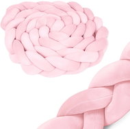 Ricokids crib bumper 3 m pink - Crib Bumper