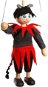 Puppet Masek Puppet Devil, 14 cm - Loutka