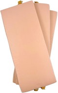 Baby Patron Rorry 3-piece reversible cot bumper with 3cm foam filling in pink and ochre, lyocell - Crib Bumper