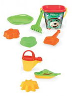 Marini Treflíci, v síťce, 9 ks, 12 m + - Sada na písek