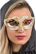 Carnival Toys Venetian scratcher with note motif - Carnival Mask