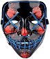 GGV Děsivá svítící maska modrá - Carnival Mask