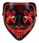 GGV Děsivá svítící maska červená - Carnival Mask