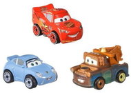 Mattel Disney Cars Mini Racers 3 ks Sally, McQueen, Mater - Toy Car