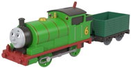 Mattel Mašinka Tomáš 80th anniversary Percy s vagónem motorizovaná - Train