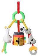 BabyOno Hanging educational toy for stroller ON THE FARM - Pushchair Toy