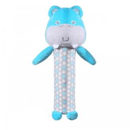 BabyOno Plush squeaky toy Hippo Marcel, 17 cm - Soft Toy