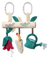 BabyOno Hanging educational toy for stroller Garden Girl - green - Pushchair Toy