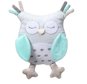 BabyOno Plush Toy with Rattle Owl Sofia - Pink - Soft Toy