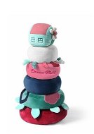 BabyOno Educational educational toy DREAM MILL - pastel pink - Sort and Stack Tower
