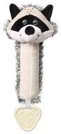 BabyOno Plush squeaky toy Racoon Rocky Raccoon, black and white - Soft Toy
