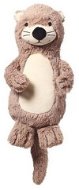 BabyOno Otter Maggie Otter plush toy with rattle, beige-brown - Soft Toy