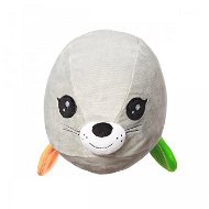 BabyOno Plush toy Seal Lucy - grey, 46x17x20cm - Soft Toy