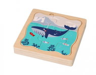 Adam Toys Antarctica Wooden Layered Puzzle - Jigsaw Puzzle
