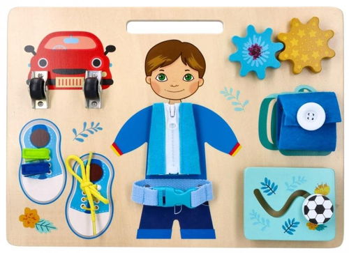 Adam Toys Vzdělávací závěsná, naučná tabule - Adámek - Activity board - Hlavní obrázek