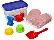 Adam Toys Kinetický písek - pudrový - 2kg + mix formiček zdarma - Kinetický písek