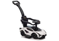 LEAN Toys Lamborghini QLS-996T Ride-on, Pushher White - Pedal Car