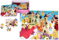 Merco Puzzle Princezna 100 dílků, multipack 2 balení  - Jigsaw