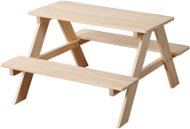 Detský nábytok Kesper Detská sedacia súprava z borovicového dreva - Dětský nábytek