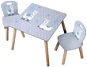 Kesper sada detský stolík s 2 stoličkami motív Alpaka - Detský nábytok