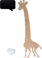 KIK Wooden Growth Meter Giraffe natural - Child Growth Chart