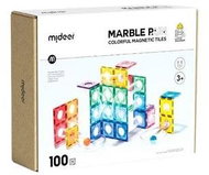 MiDeer Colourful magnetic building set, ball track, 100 pieces - Building Set