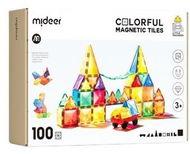 MiDeer Barevná magnetická stavebnice - 100 ks - Building Set