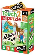 Montessori – Hmatové puzzle – Farma - Puzzle