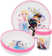 3-piece plastic set FROZEN - Dish Set