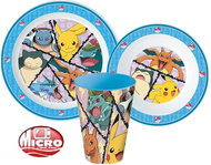 3-piece plastic set POKEMON - Dish Set