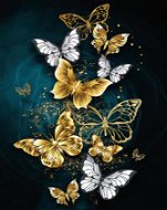 Gaira Motýle D9107 - Diamantové maľovanie