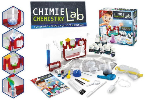 Buki France Chemická laboratoř 200 pokusů - Experimentální sada - Hlavní obrázek