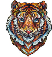 Unidragon Rozkošný Tygr, vel. S - Wooden Puzzle
