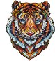 Unidragon Rozkošný Tygr, vel. RS - Dřevěné puzzle
