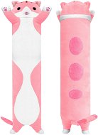 Aga4Kids Plyšový polštář Kočka růžová, 90 cm - Soft Toy