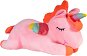 Soft Toy Aga4Kids Plyšový polštář Jednorožec růžový, 50 cm - Plyšák