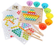 Montessori vzdělávací kuličková mozaika 77 ks - Educational Set