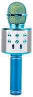 Verk 01377 Karaoke Bluetooth mikrofon, 1800mAh, modrý - Dětský mikrofon