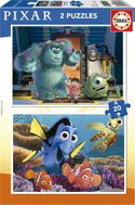 EDUCA Puzzle Disney Pixar 2 × 20 pieces - Jigsaw Puzzle