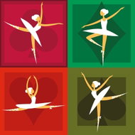 YAZZ Square puzzle Ballerina 1023 pieces - Jigsaw Puzzle
