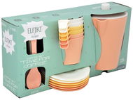 Elfiki Bio plast Nádobíčko, čajový/kávový set - Nádobí do dětské kuchyňky