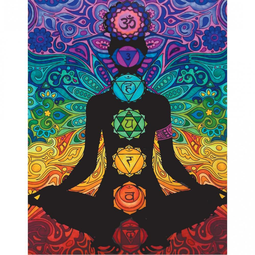 Colorvelvet Kép - Mandala Chakra