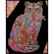 colourvelvet Velvet picture Cat - Colouring Book