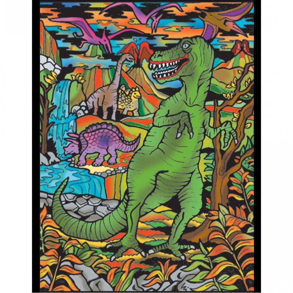 Colorvelvet bársonykép - T-Rex