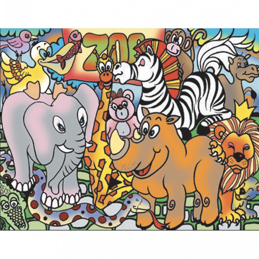 Colorvelvet bársonykép - ZOO