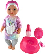 Wiky Baby peeing with accessories 45cm - Doll
