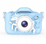 Detský fotoaparát MG X5 Unicorn detský fotoaparát, modrý - Dětský fotoaparát
