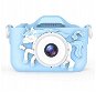 MG X5 Unicorn dětský fotoaparát, modrý - Dětský fotoaparát