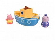 Toomies - Prasátko Peppa Pig s dědečkem na lodi - Water Toy