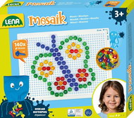 Lena Mosaic transparent, 140 pcs, 10 mm - Toy Jigsaw Puzzle